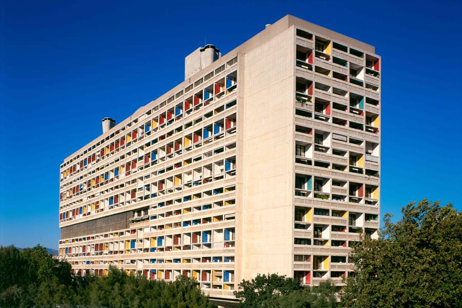Le Corbusier, Unité d'habitation, Marseille, France, 1945-1952