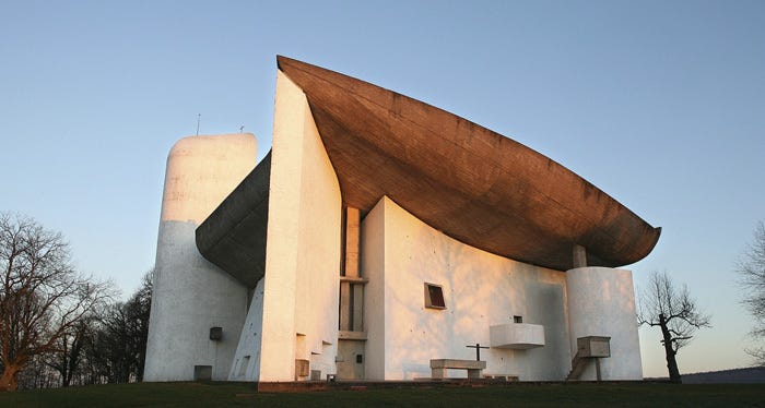 Classic Design: Le Corbusier's Notre Dame du Haut | by Beauty of Creation | Medium