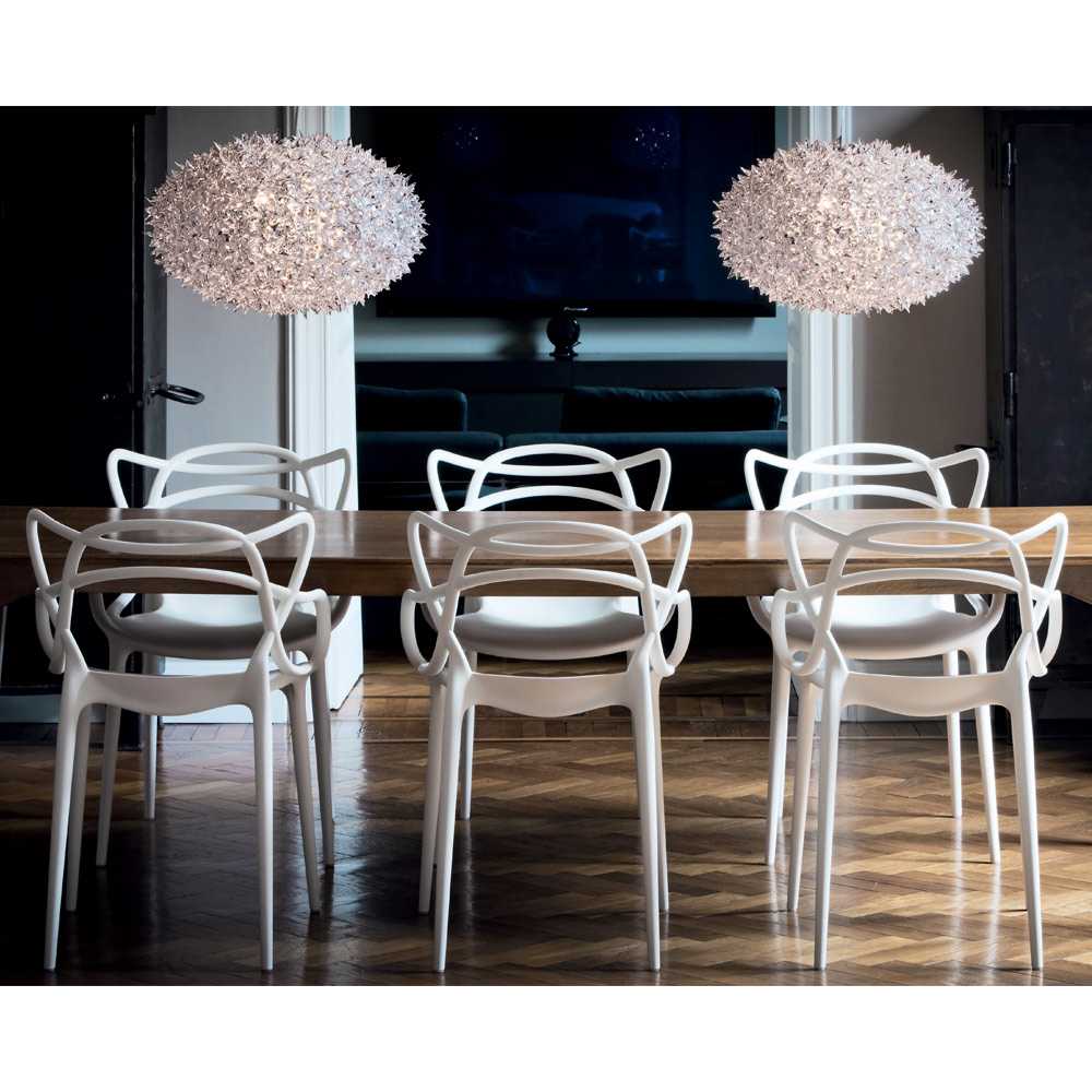 Masters/マスターズ チェア ［Kartell・カルテル／デザイン：フィリップ・スタルク］ （ア）ホワイト×6