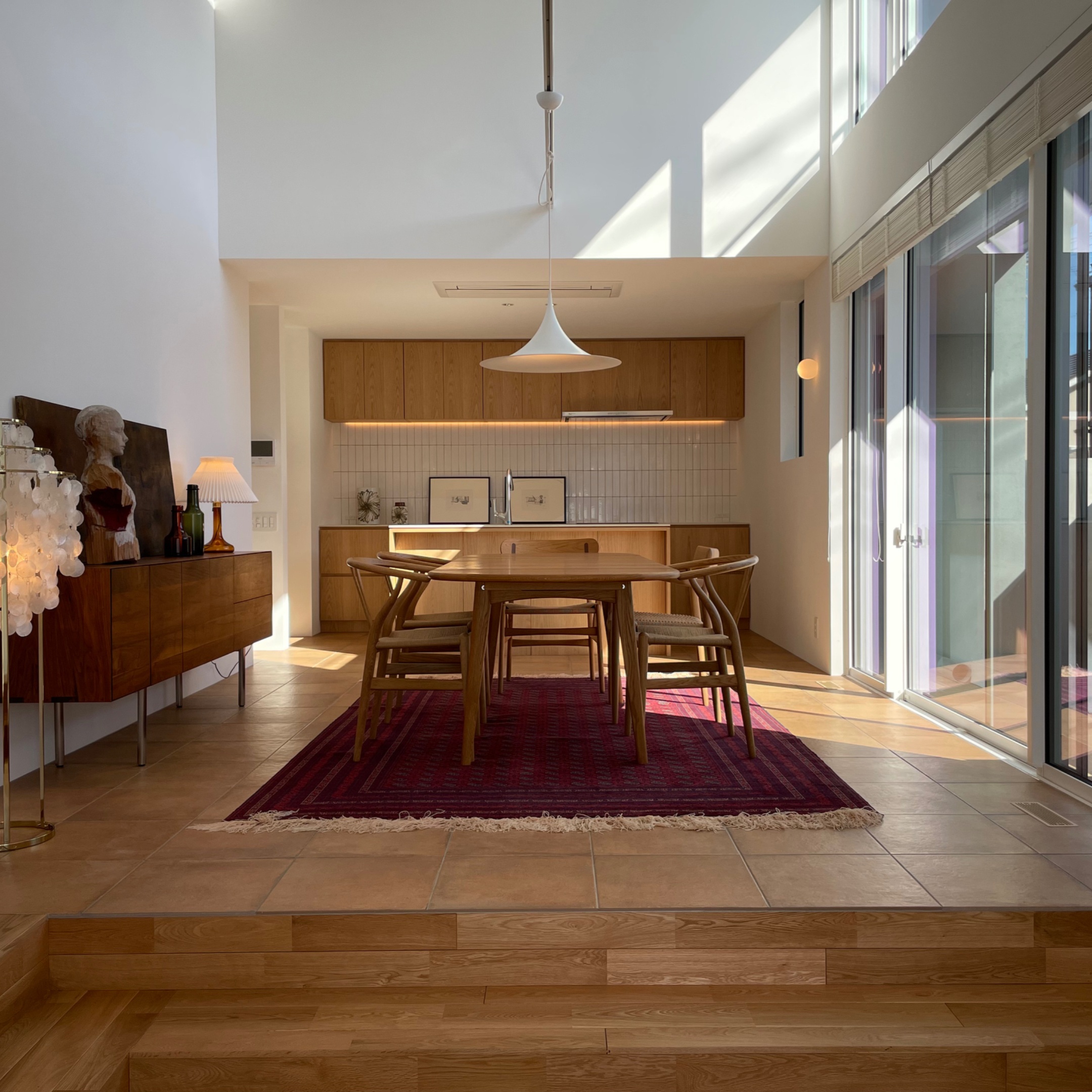 japanese design wood light bath kumamoto kyushu